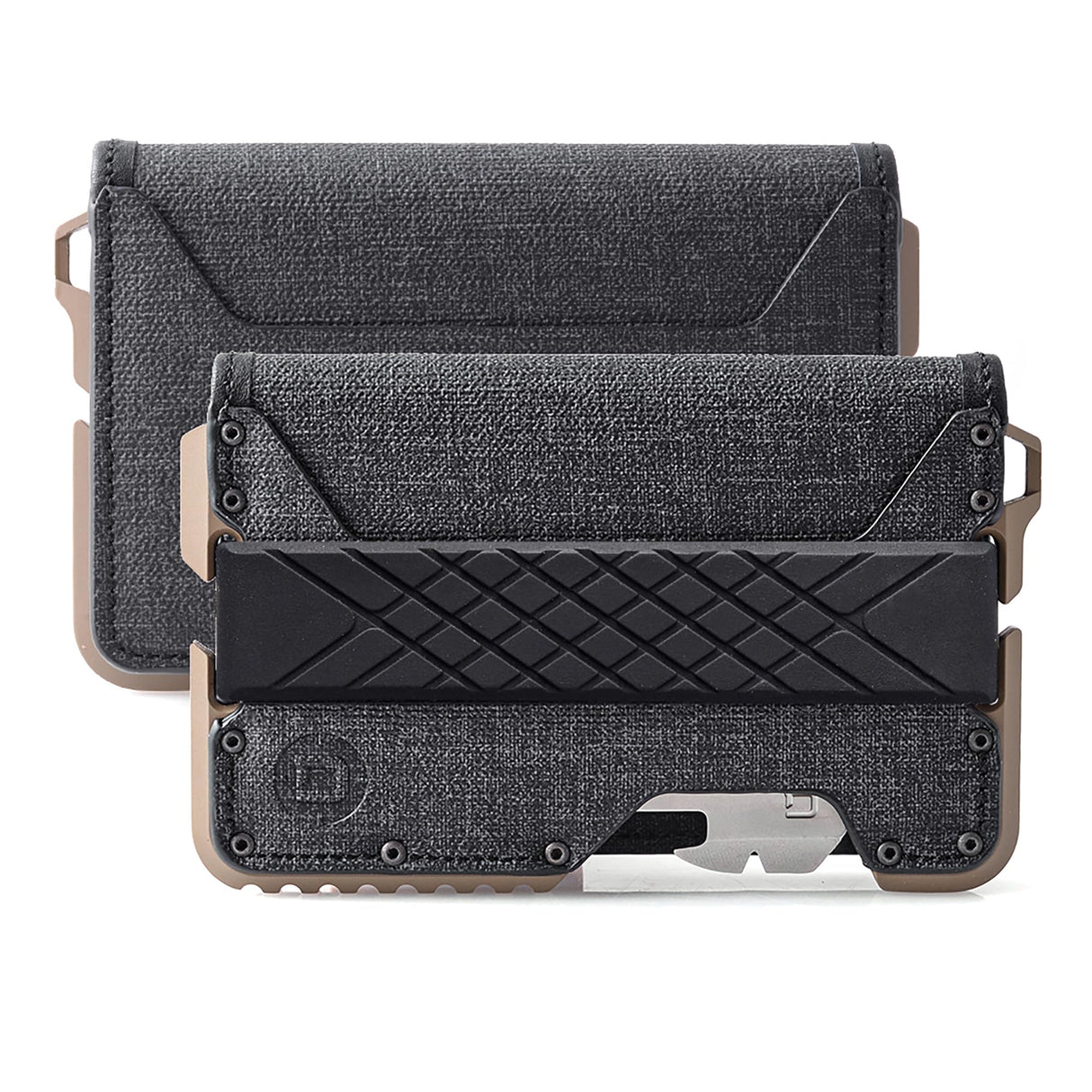 Dango Slim Minimalist Wallet for Men - RFID Blocking - Leather + Multi-Tool