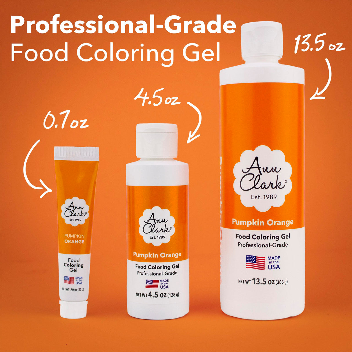 Ann Clark Super Red Food Coloring Gel .70 oz. Professional Grade Made in USA