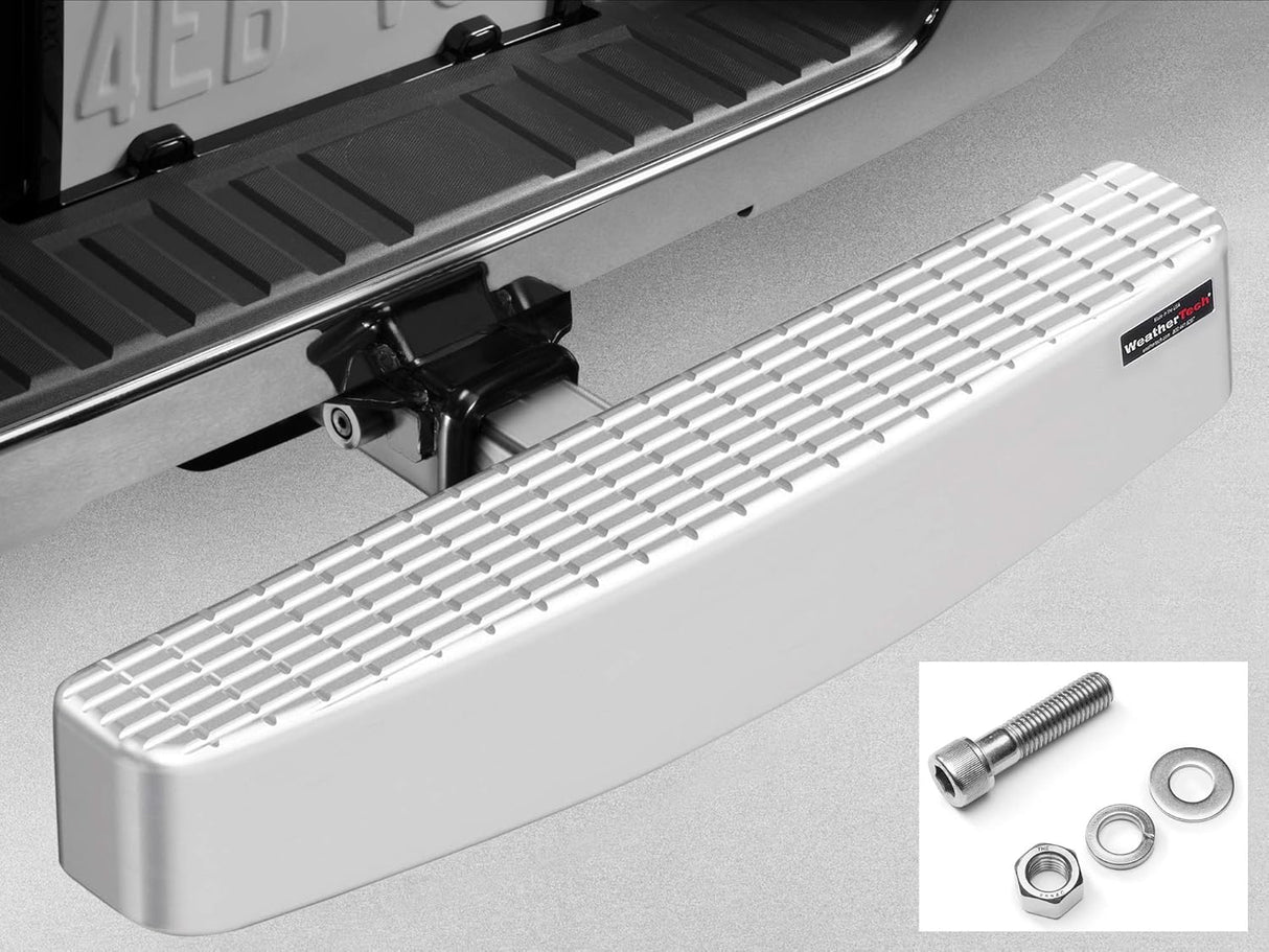 WeatherTech Billet BumpStep XL - Hitch Mounted Step and Bumper Protection
