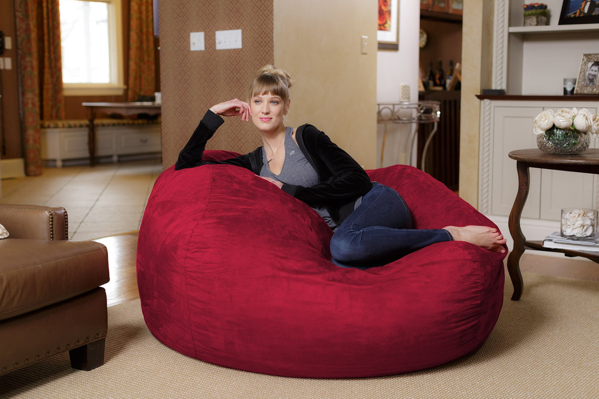 Chill Sack - Bean Bag Lounger, 5-Feet, Royal Blue