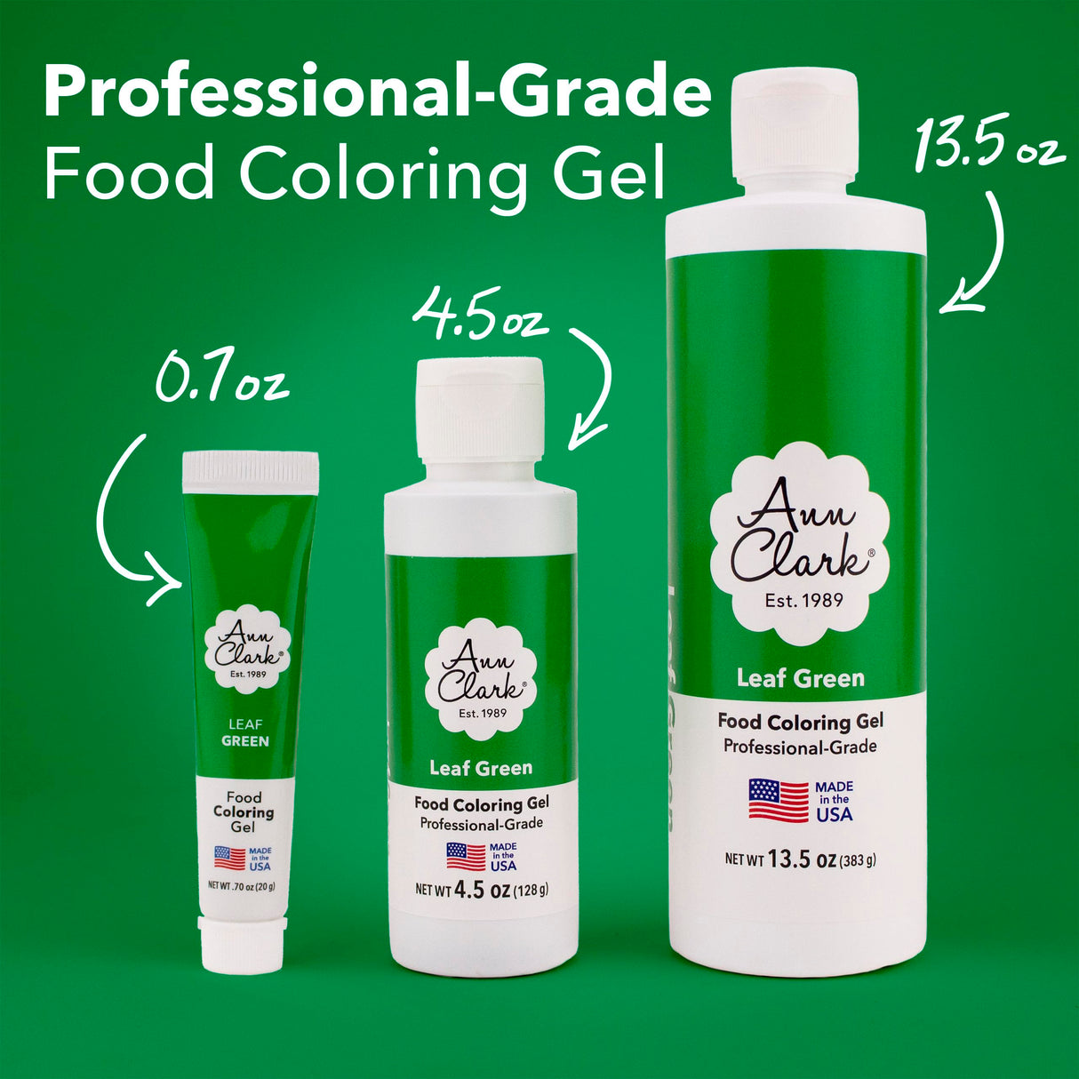 Ann Clark Super Red Food Coloring Gel .70 oz. Professional Grade Made in USA