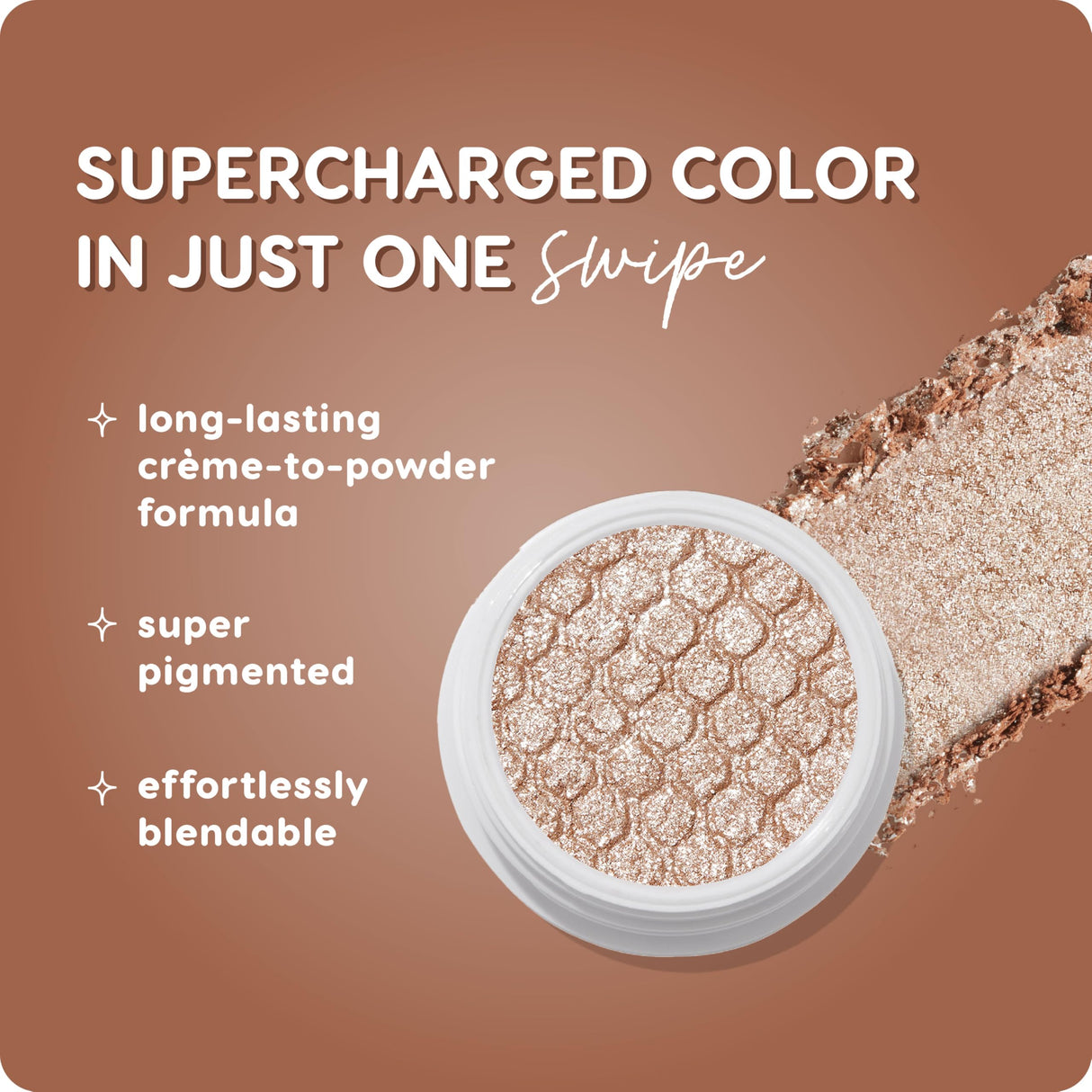 ColourPop Super Shock Shadow - High-Pigment, Crème-Powder Eye Makeup - Single Glitter Eyeshadow with Minimal Fallout and Unique Bouncy Texture - Pale Periwinkle Eyeshadow - Dream Much (0.07 oz)