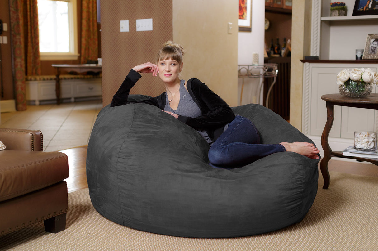 Chill Sack - Bean Bag Lounger, 5-Feet, Royal Blue