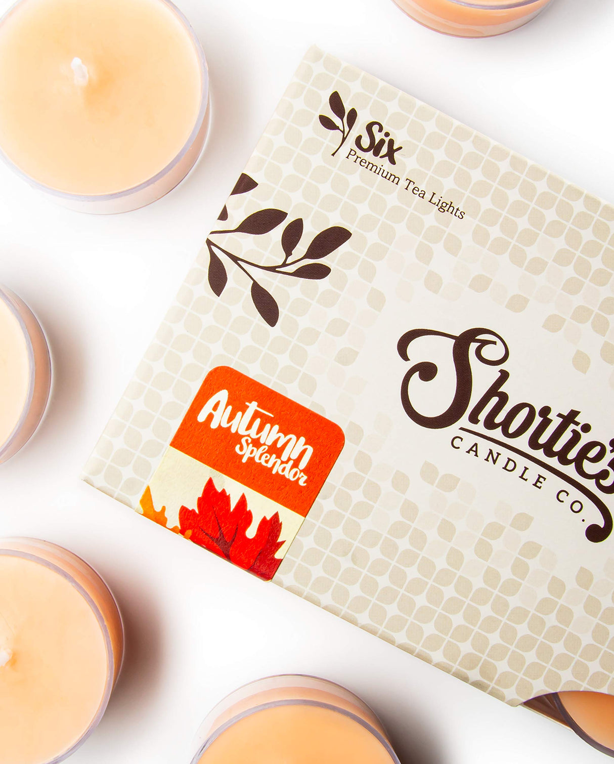 Christmas Tree Premium Tealight Candles - Highly Scented with Essential & Natural Oils - 6 Green Tea Lights - Beautiful Candlelight - Made in The USA - Christmas & Holiday Collection