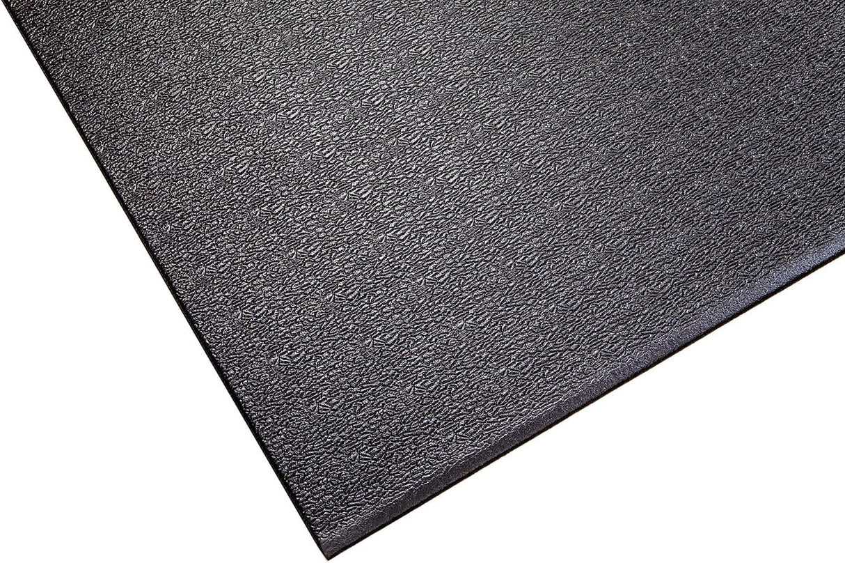 SuperMats High Density Commercial Grade Solid Equipment Mat 29GS Made in U.S.A. for Large Treadmills Ellipticals Rowers Water Rowing Machines Recumbent Bikes and Exercise Equipment (3-Feet x 8.5-Feet) (36" x 102") (91.4 cm x 259.1 cm),Black