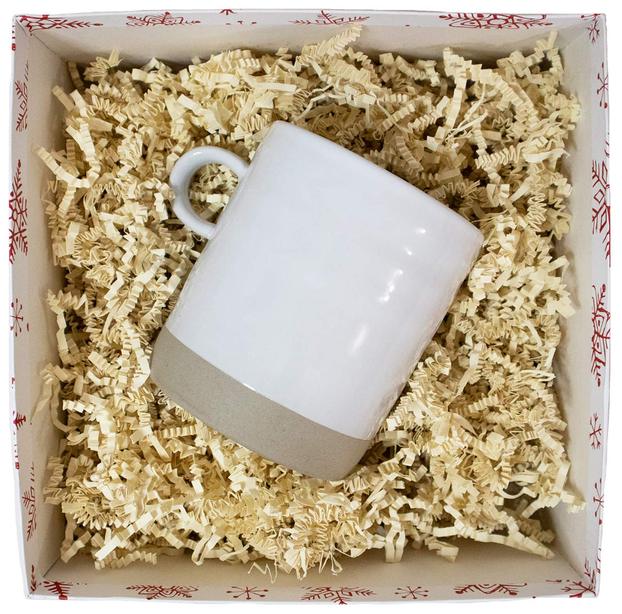 Stephanie Imports Made In USA 3-Ply Crinkle Cut Shredded Paper 2 lbs (Red & Green Christmas Mix)