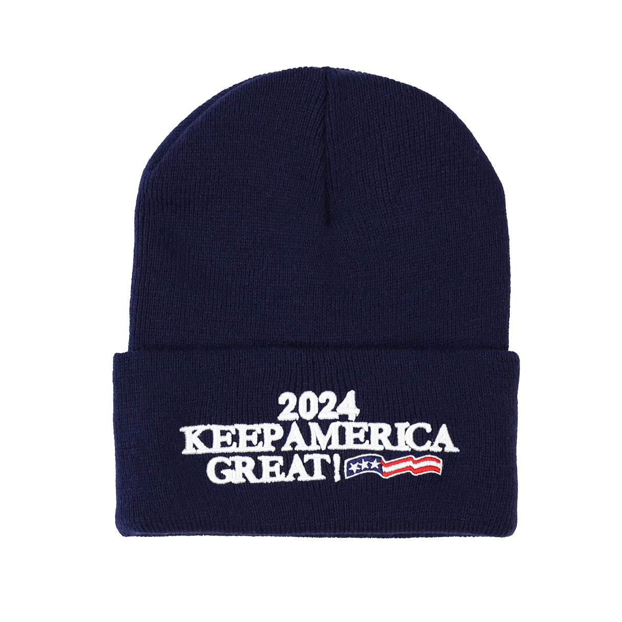 Made in USA Exclusive 2024 47th President 3D Trump Skull Knit Beanie Cap President Beanie Hat