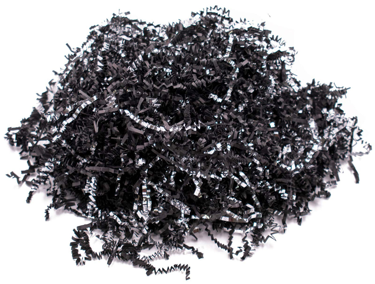 Stephanie Imports Made In USA 3-Ply Crinkle Cut Shredded Paper 2 lbs (Red & Green Christmas Mix)