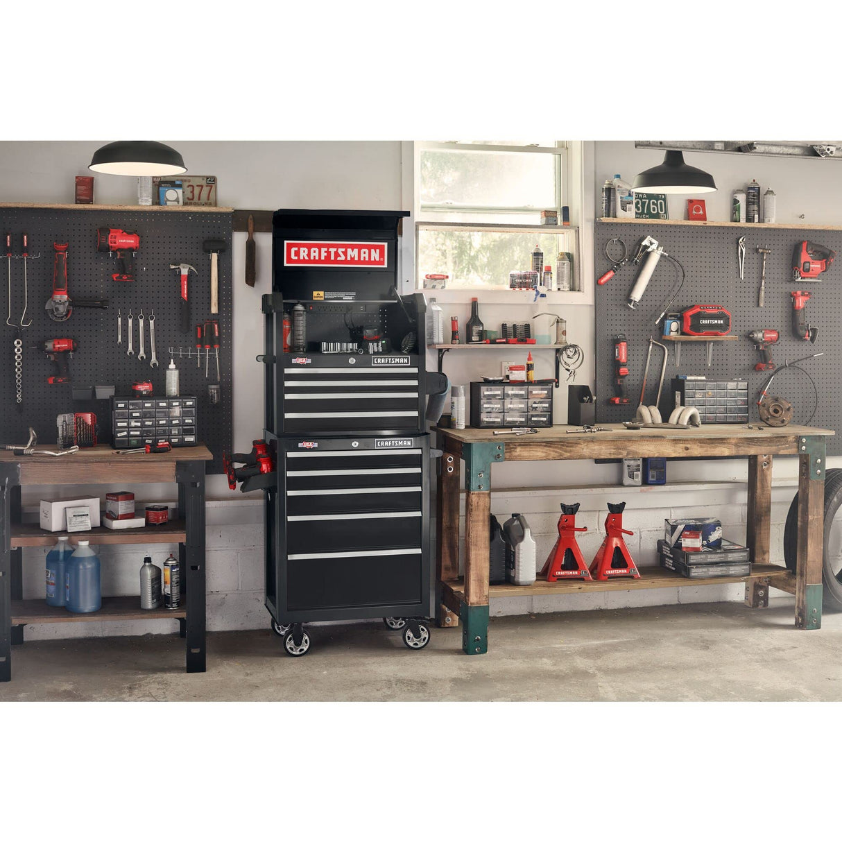 CRAFTSMAN S2000 26IN 4-DRAWER CHEST W/LIGHT & DIVIDE (CMST32642RB)