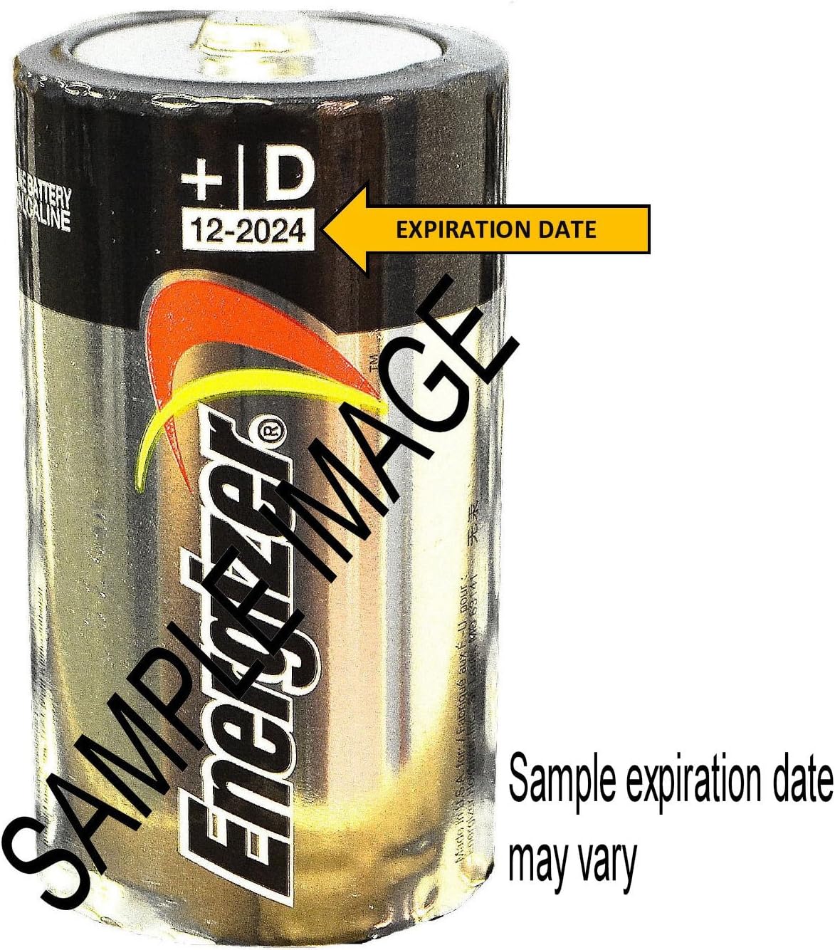 ENERGIZER E95 Max ALKALINE D BATTERY Made in USA Exp. 12-2024 or later - 12 Count