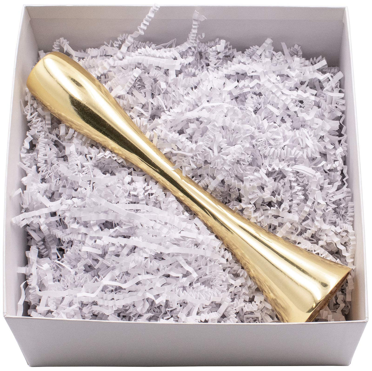 Stephanie Imports Made In USA 3-Ply Crinkle Cut Shredded Paper 2 lbs (Red & Green Christmas Mix)