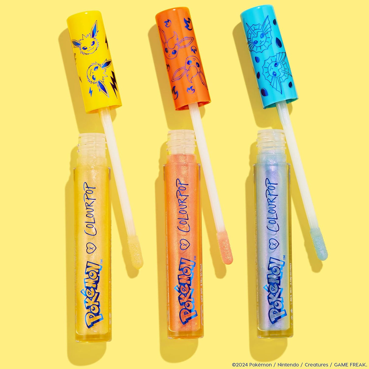 ColourPop Pokémon x ColourPop Evolution Ultra Glossy Lip Trio