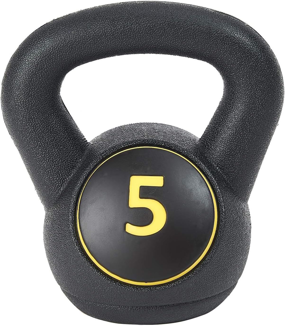 US Weight Plastic Kettlebell Set - 5, 10, and 15 Pound Kettlebells