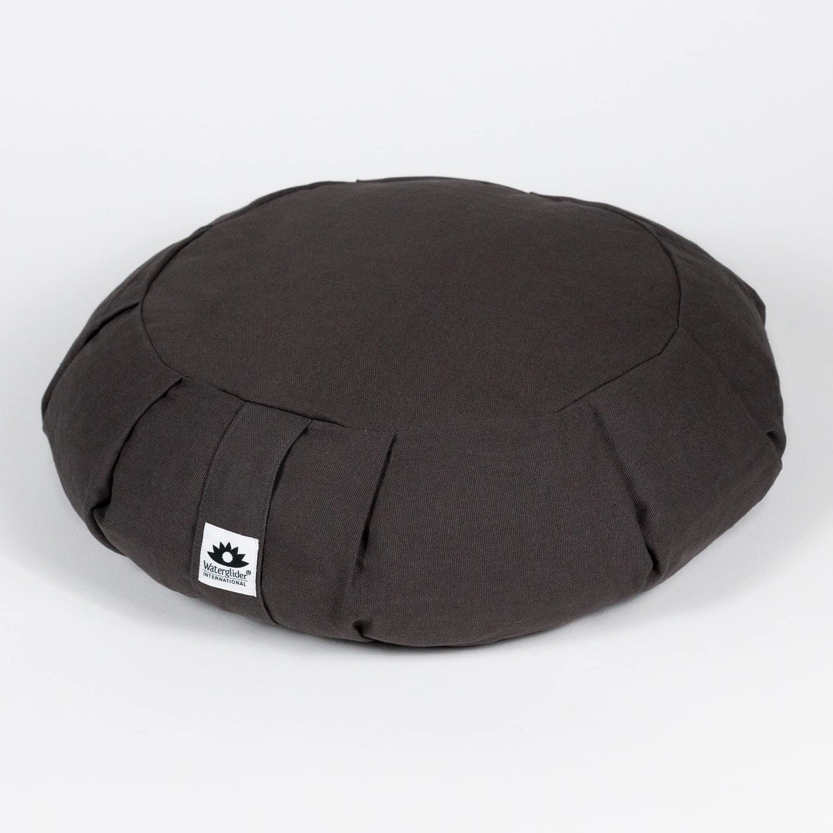 Meditation Cushion, Round, Buckwheat Husk Filled, Floor Pillow or Cushions, Yoga Seat, Zafu, Made in the USA