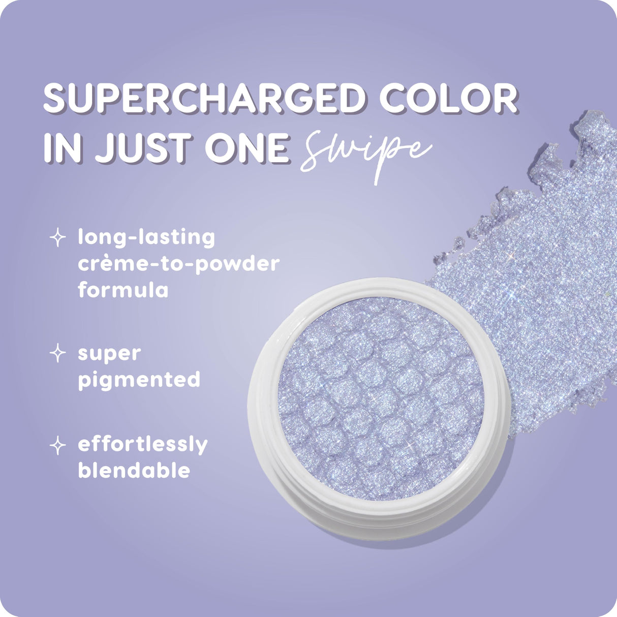 ColourPop Super Shock Shadow - High-Pigment, Crème-Powder Eye Makeup - Single Glitter Eyeshadow with Zero Fallout and Unique Bouncy Texture - Soft Seafoam Green Eyeshadow - Obvi (0.07 oz)