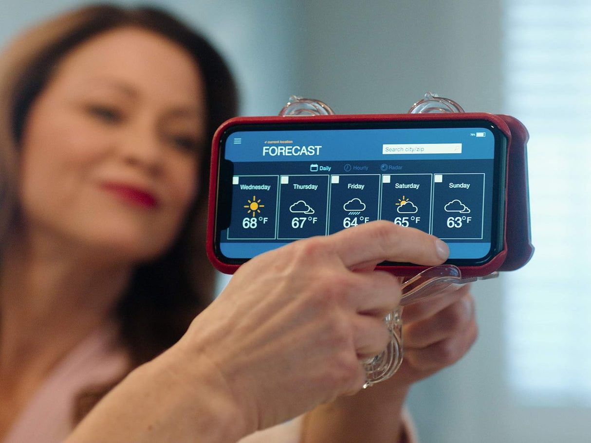 WeatherTech MirrorFone - Phone Holder for Mounting to Mirrors (8AWB1)