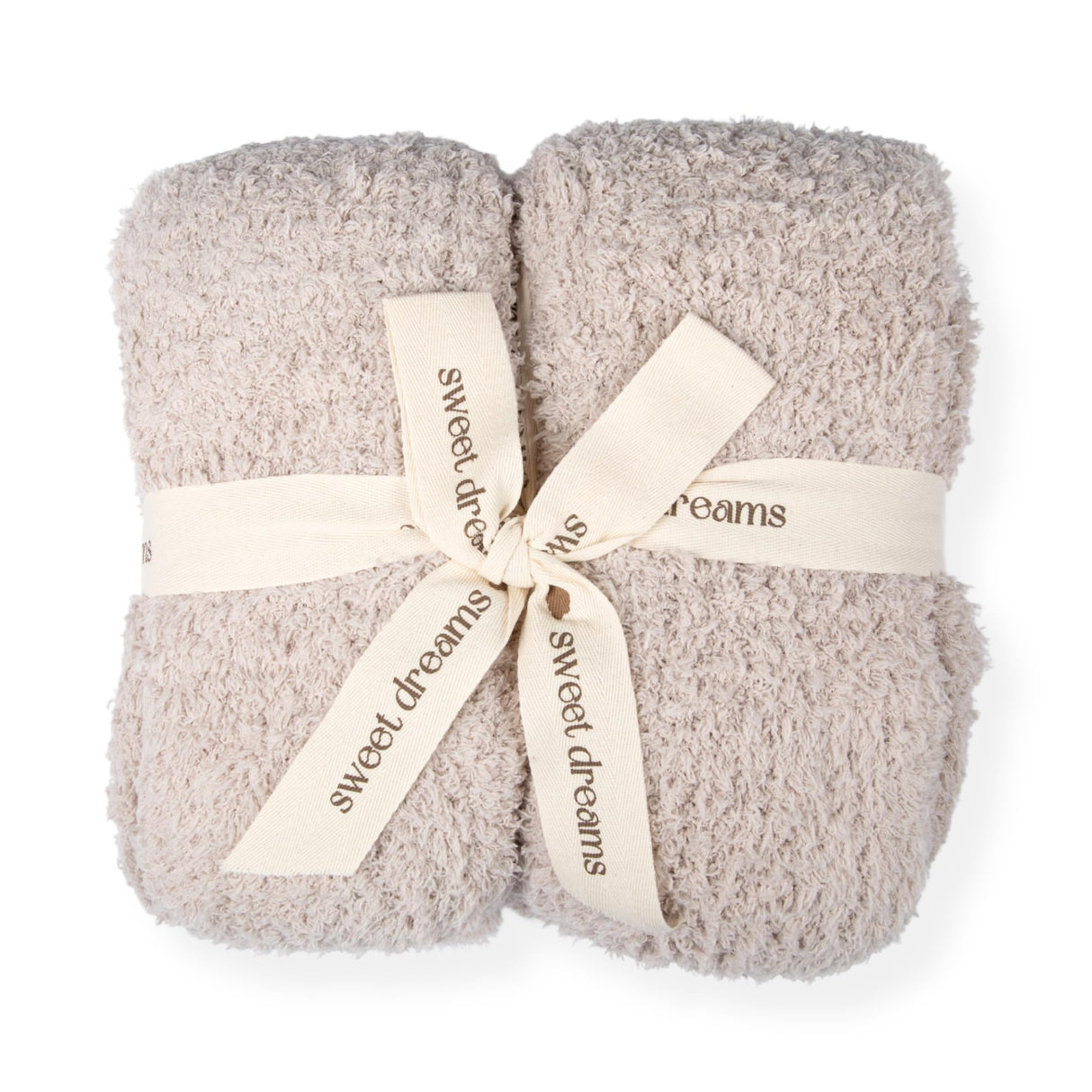 Unboxme Sweet Dreams Cloud Wrap - Ultra Soft & Cozy Stone-Colored Throw Blanket, 54" x 72" Warm Couch Blanket