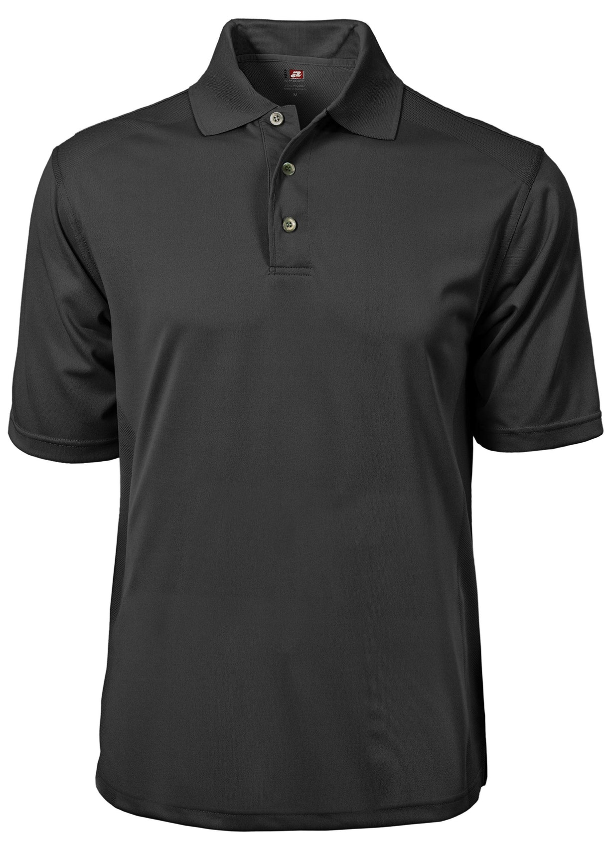 Akwa Men's Dry Wicking Golf Polo Body Mapping Mesh Design 100% Polyester Seamless Ventilation Zones