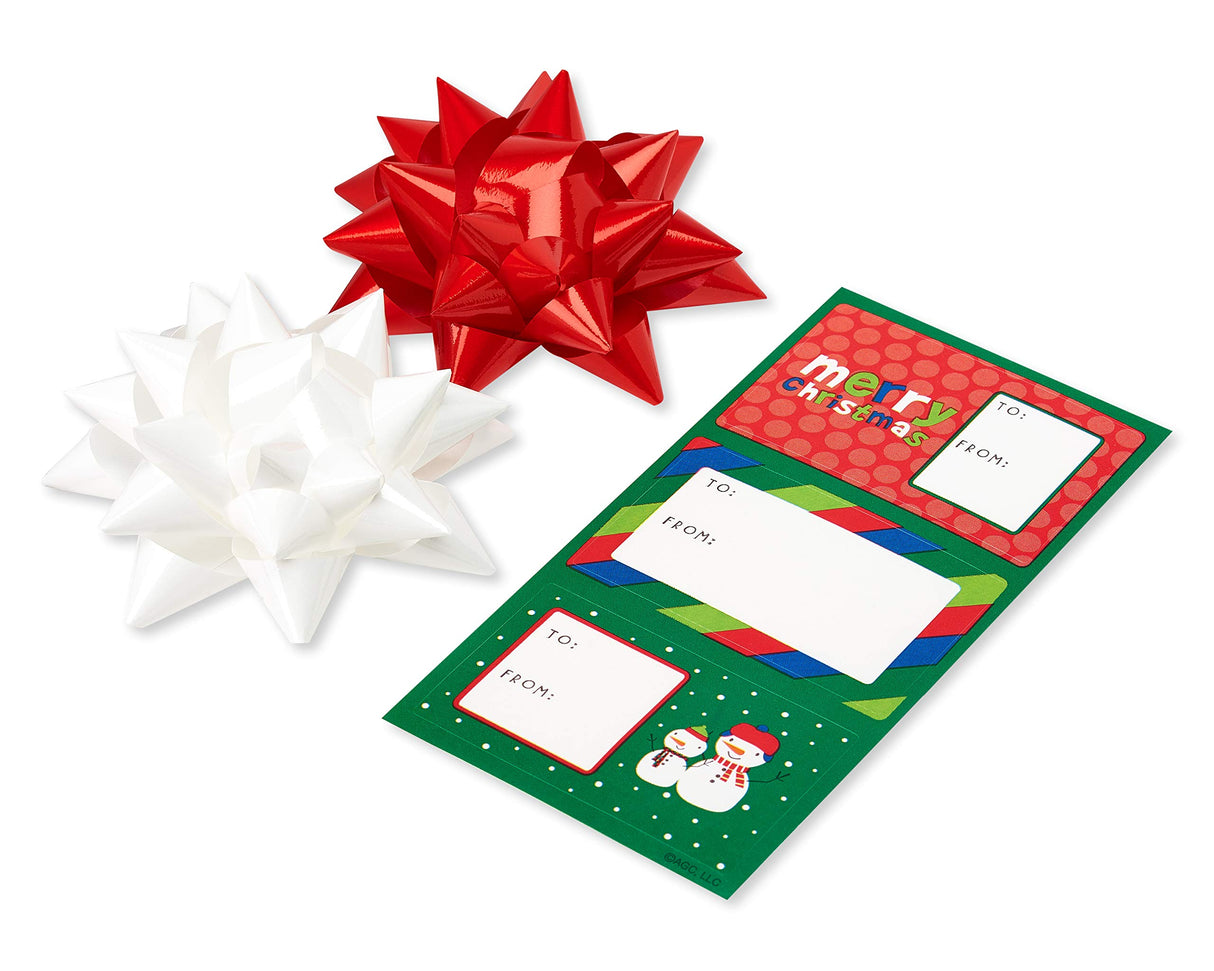 American Greetings 120 sq. ft. Reversible Kids Christmas Wrapping Paper Bundle, Santa, Snowmen and Candy Canes (3 Extra Wide Rolls 40 in. x. 12 ft.)