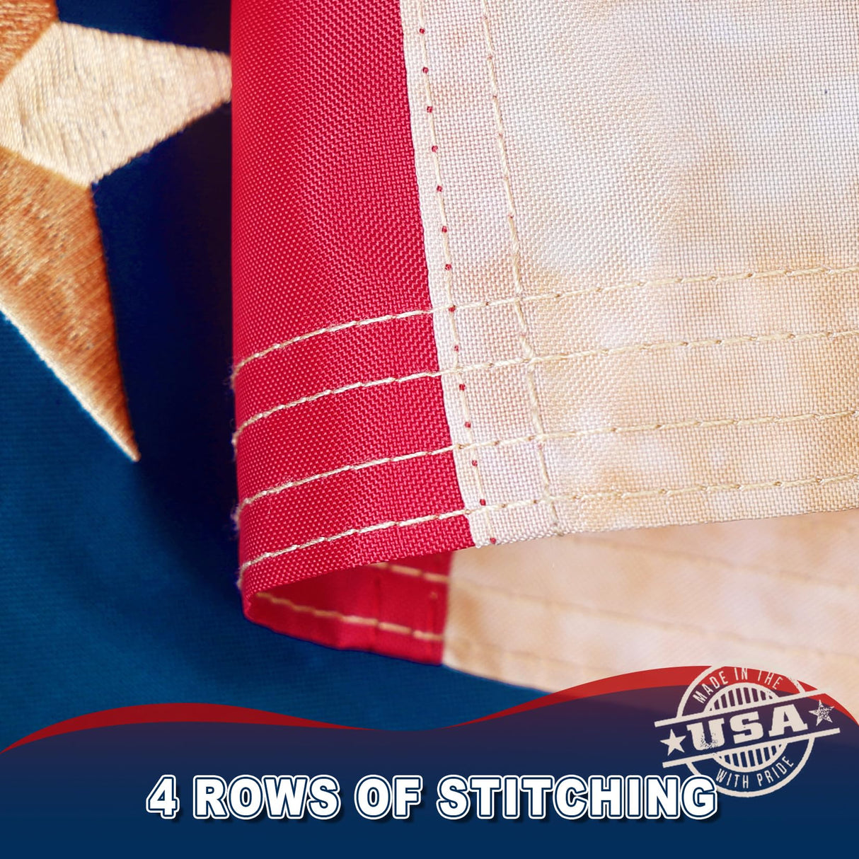 100% Made in USA American Flags 3x5 Ft Outside,American Flag Outdoor Heavy Duty,Us Flag 3x5 Longest Lasting Usa Flag, Built For Outdoor Use,(100% In Usa)