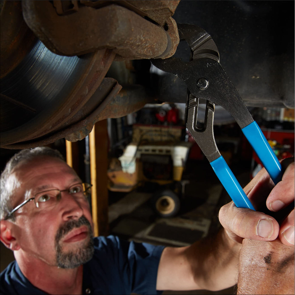 12-Inch Channellock Groove Joint Pliers with Comfort Grips - 2.25-Inch Jaw Capacity, Laser Heat-Treated 90° Teeth, Forged High Carbon Steel - Made in USA