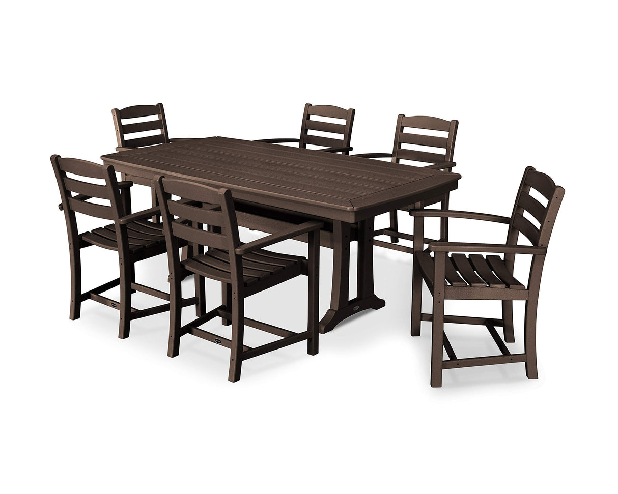 POLYWOOD® Dining Set, Slate Grey