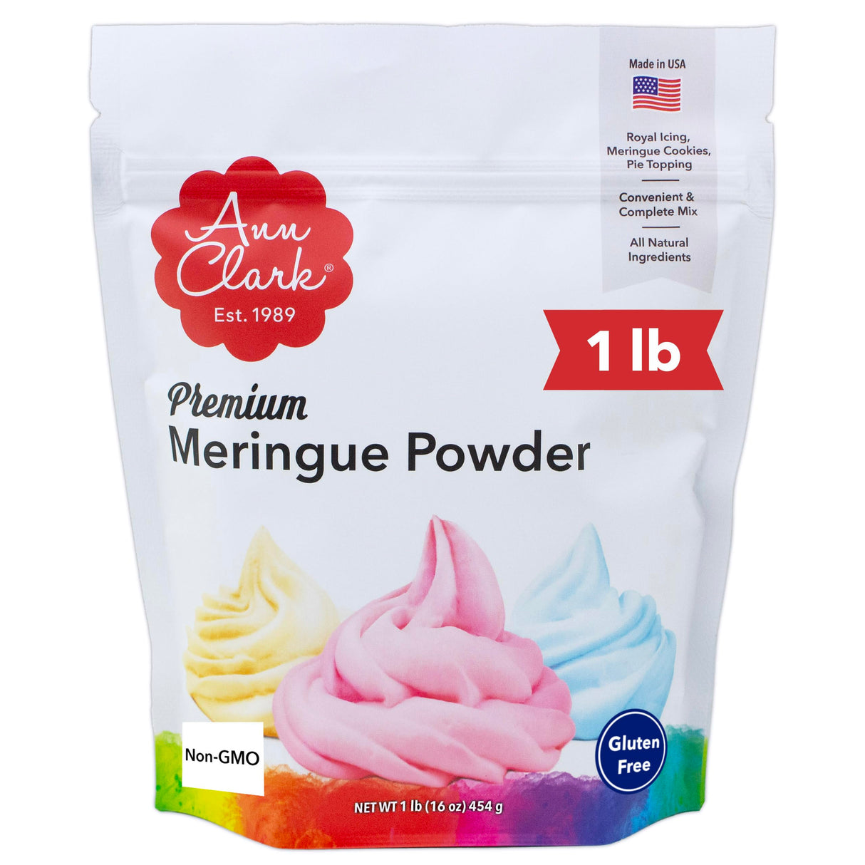 Ann Clark Premium Meringue Powder Made in USA, 8 oz
