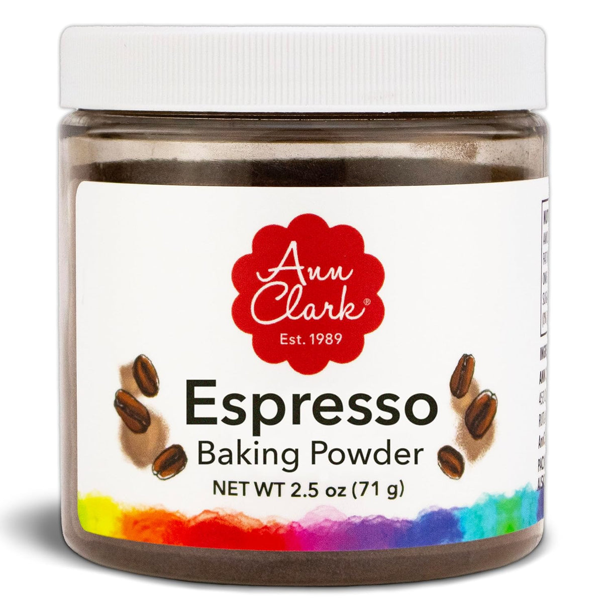 Ann Clark Premium Espresso Powder - Chocolate Intensifier for Baking & Spice Rubs, 2.5 oz