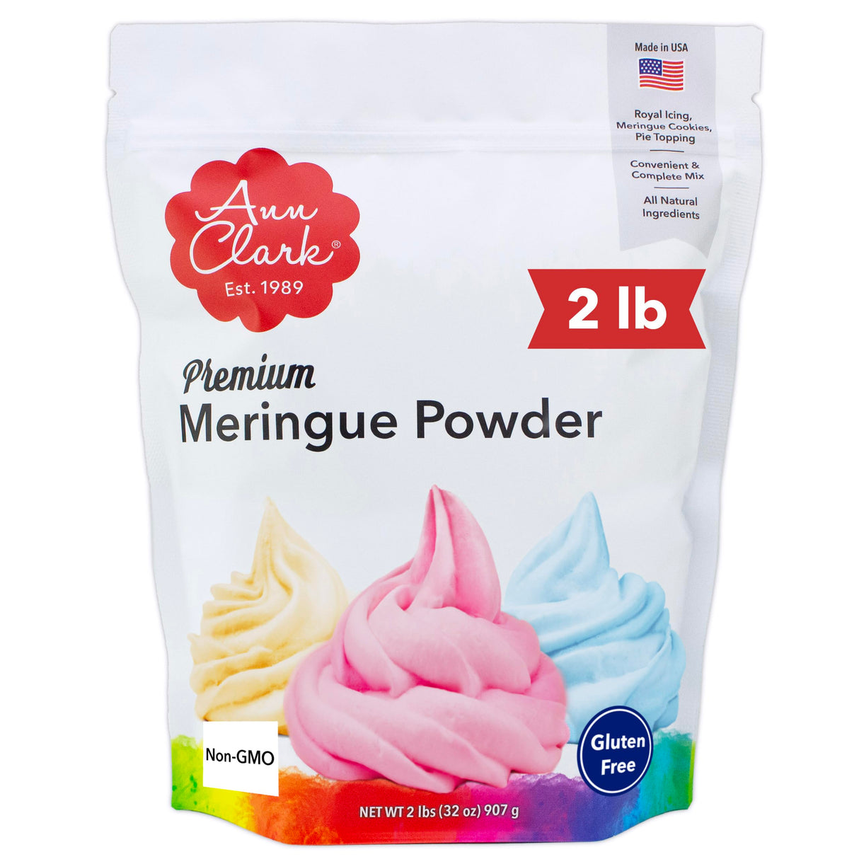 Ann Clark Premium Meringue Powder Made in USA, 8 oz