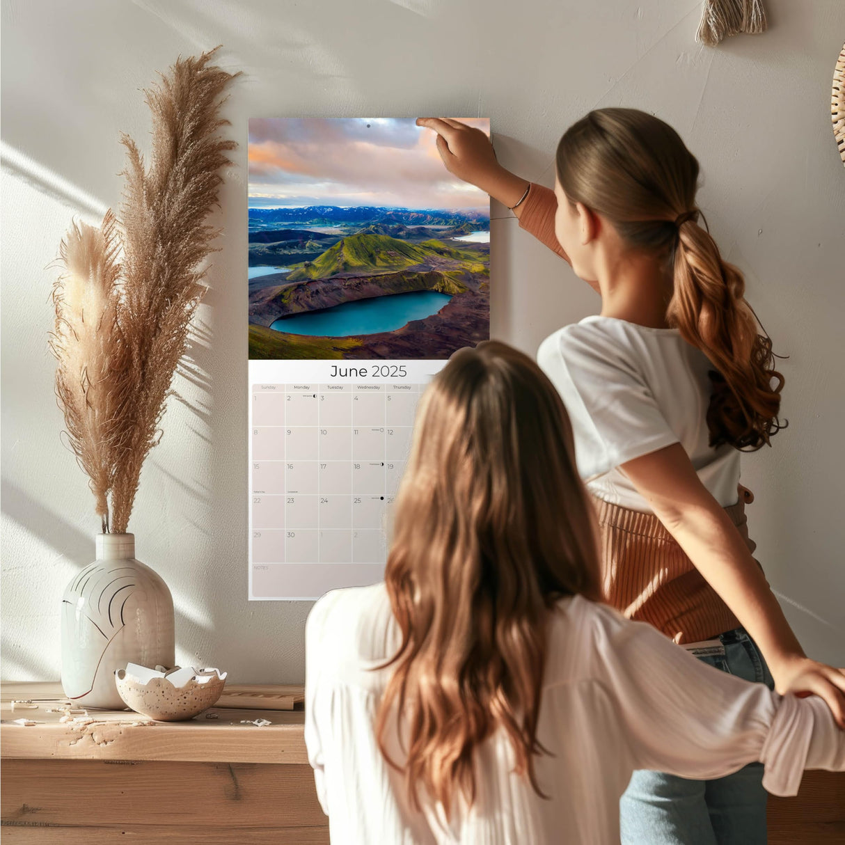 Trump Calendar 2025 Donald Trump Gifts 45 47 President Monthly Wall Calender 12 Month - MAGA - Made In The USA