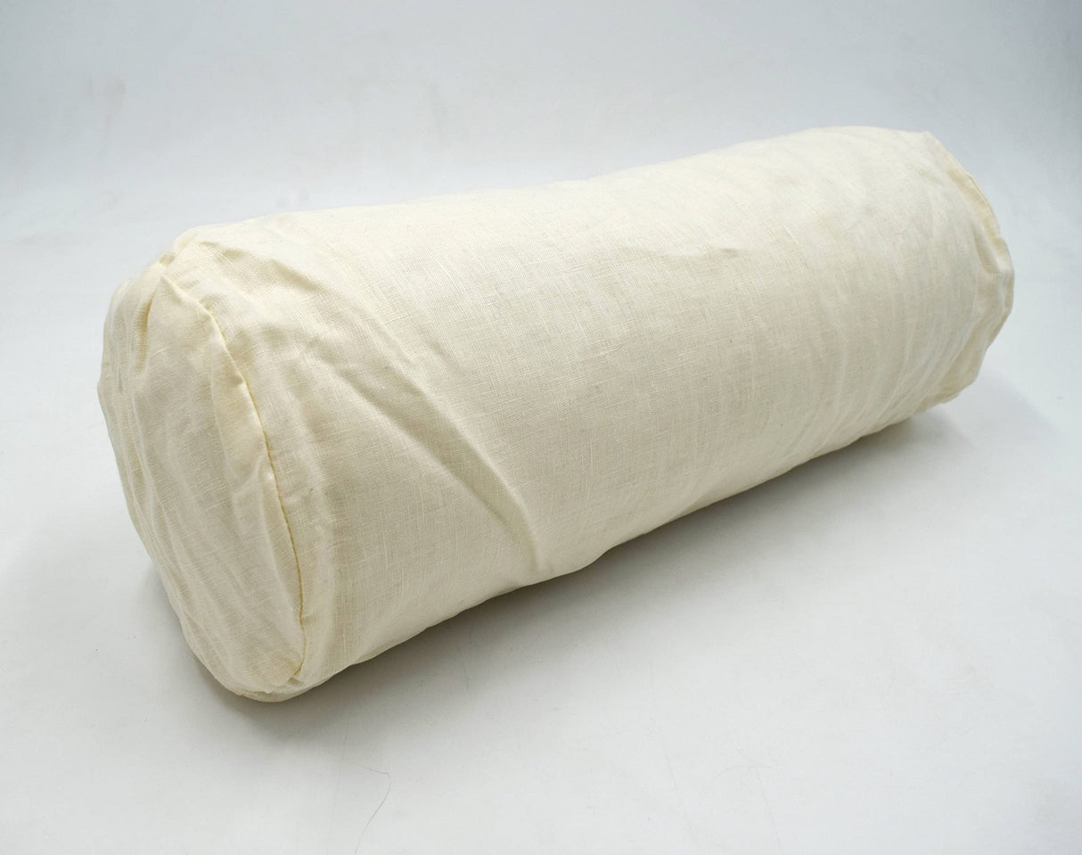 Bean Products Neck Roll Pillowcases | Cotton, 10 oz. Heavy Duty | Navy (6" x 16")