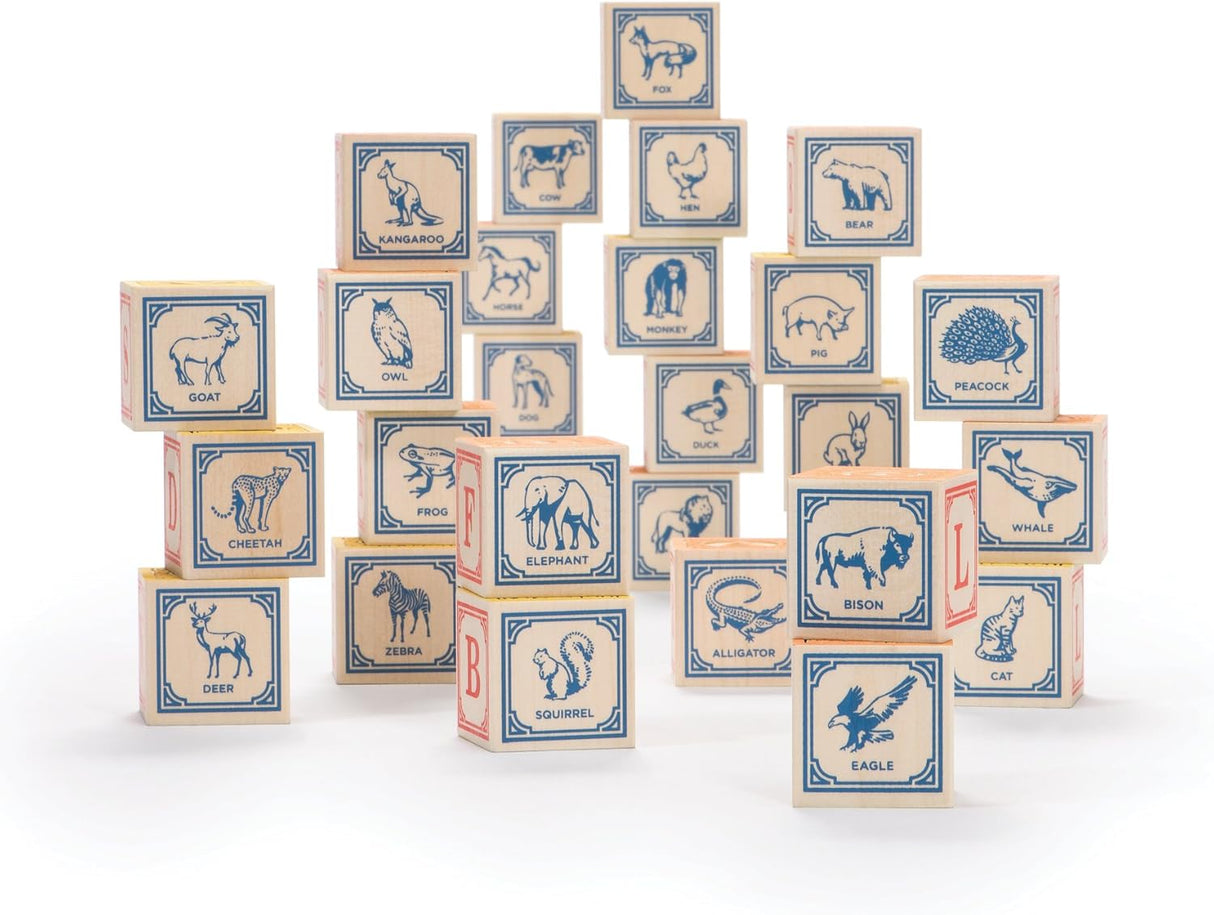 Uncle Goose Classic ABC Blocks - Made in The USA
