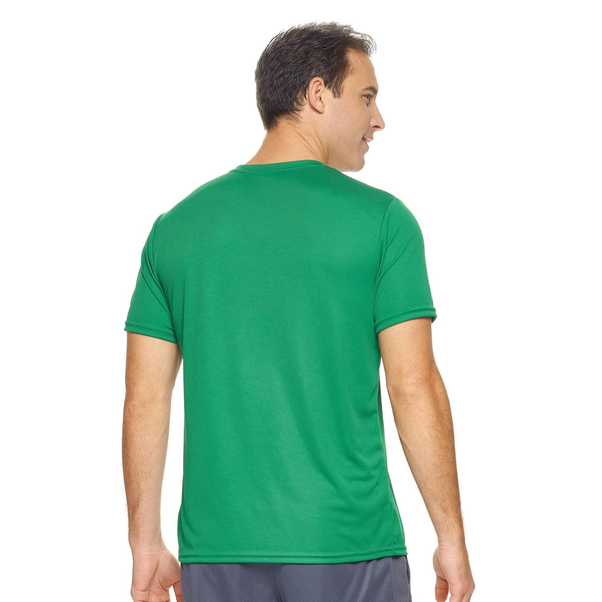 Expert Brand USA-Made Men's Oxymesh Crewneck Short Sleeve Active T-Shirt for Sports Hiking Running Gym