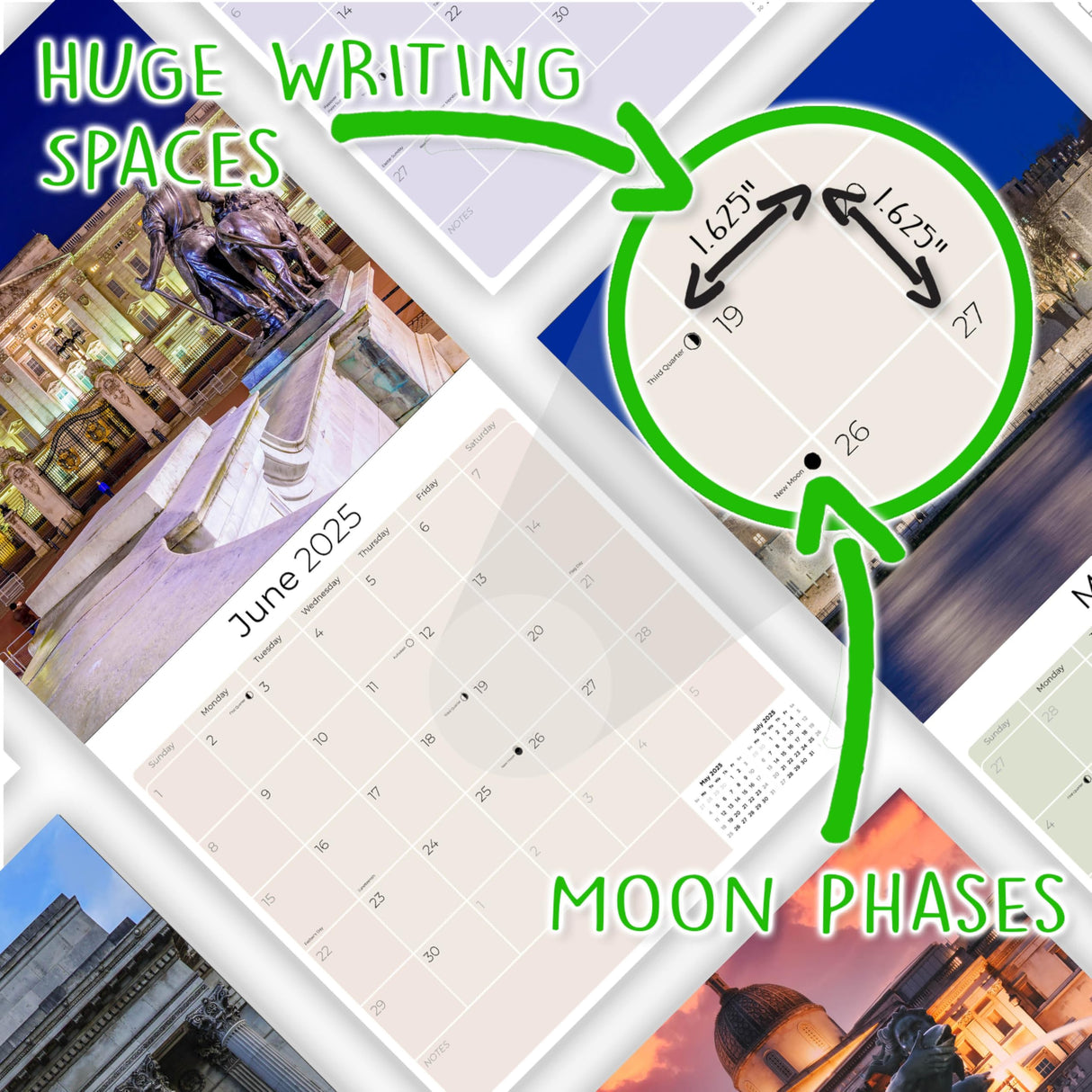 Trump Calendar 2025 Donald Trump Gifts 45 47 President Monthly Wall Calender 12 Month - MAGA - Made In The USA