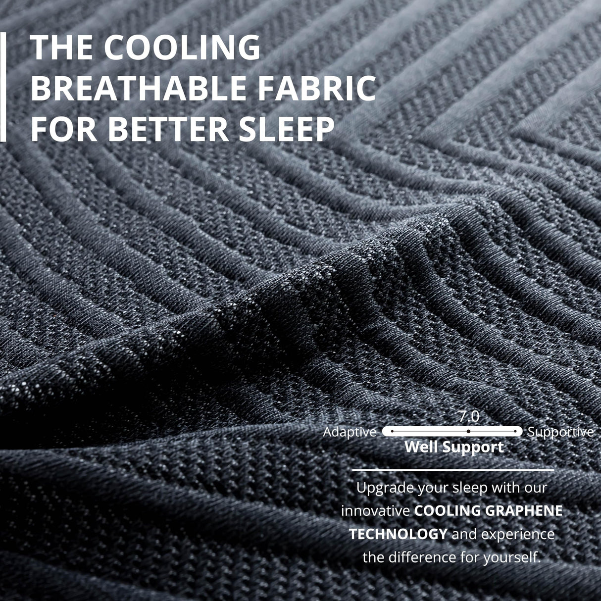 EGOHOME 14 Inch Queen Memory Foam Mattress for Back Pain, Cooling Gel Bed in a Box, Made in USA, CertiPUR-US Certified, Therapeutic Medium Mattress, 60x80x14 Black