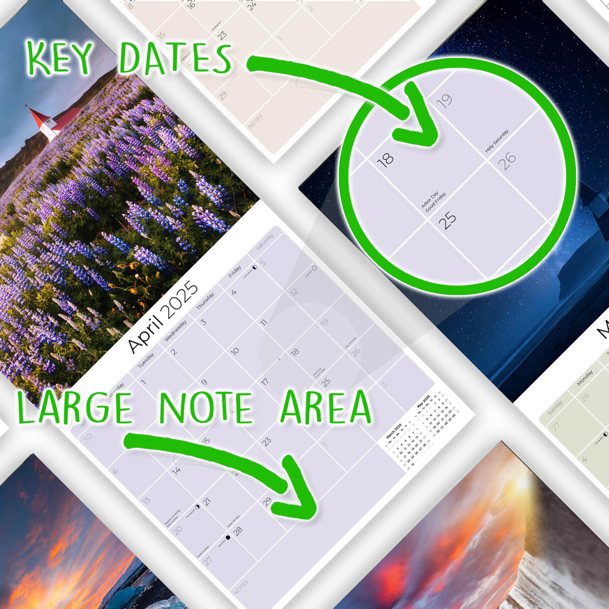 Trump Calendar 2025 Donald Trump Gifts 45 47 President Monthly Wall Calender 12 Month - MAGA - Made In The USA