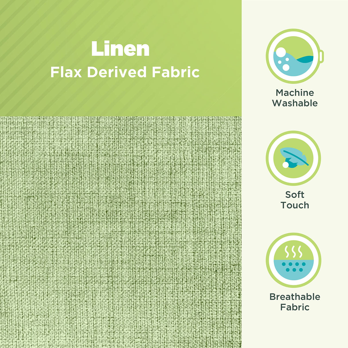 Bean Products Neck Roll Pillowcases | Cotton, 10 oz. Heavy Duty | Navy (6" x 16")