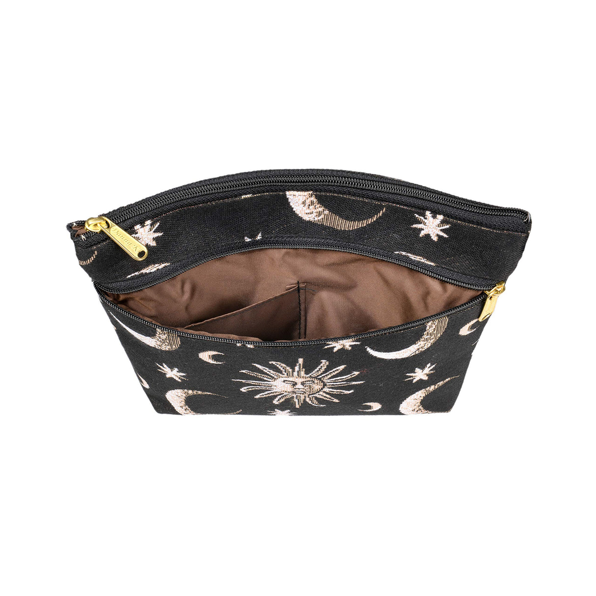 Danny K. Women's Tapestry Zipper Purse Crossbody Handbag, Adjustable Cord, Handmade in USA