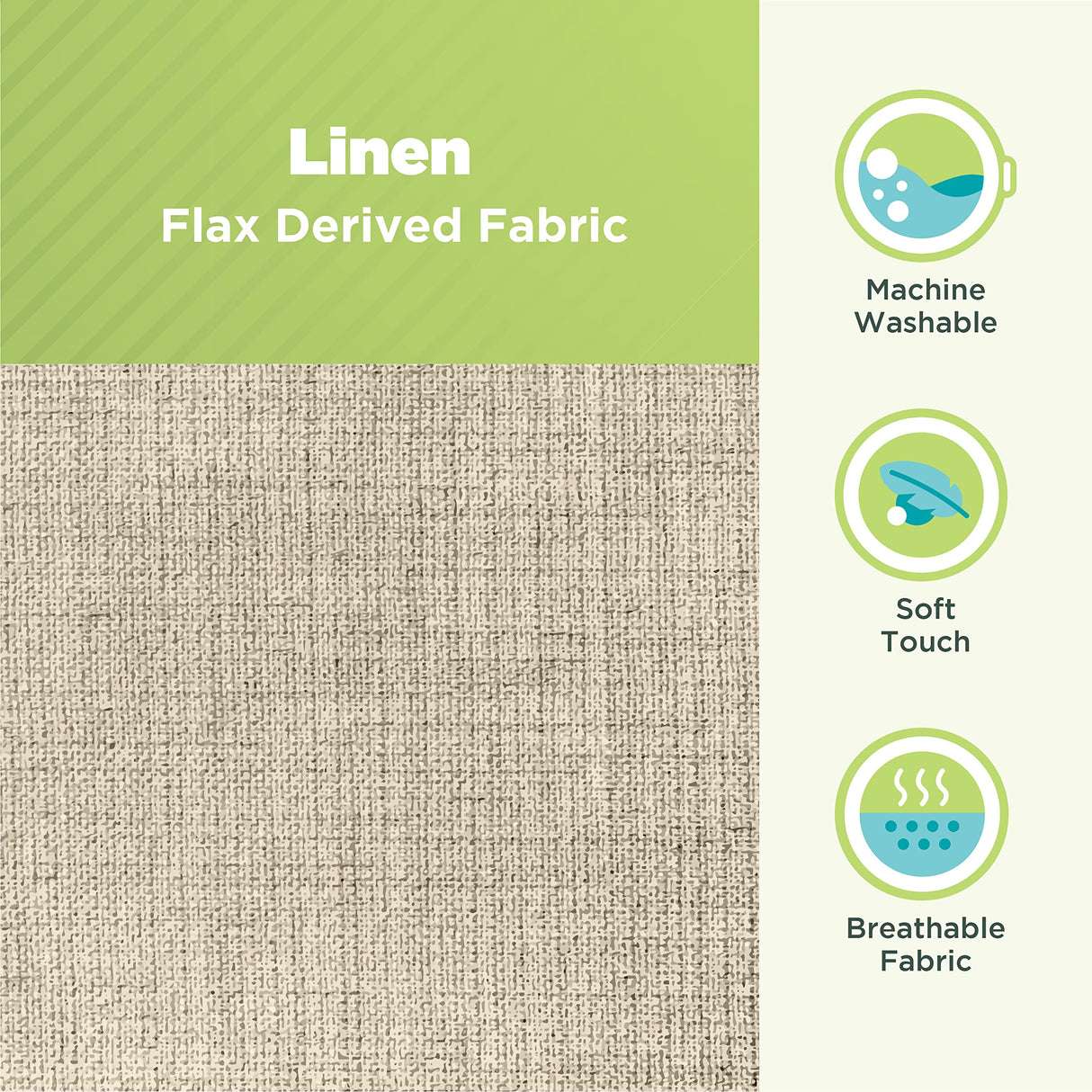 Bean Products Neck Roll Pillowcases | Cotton, 10 oz. Heavy Duty | Navy (6" x 16")