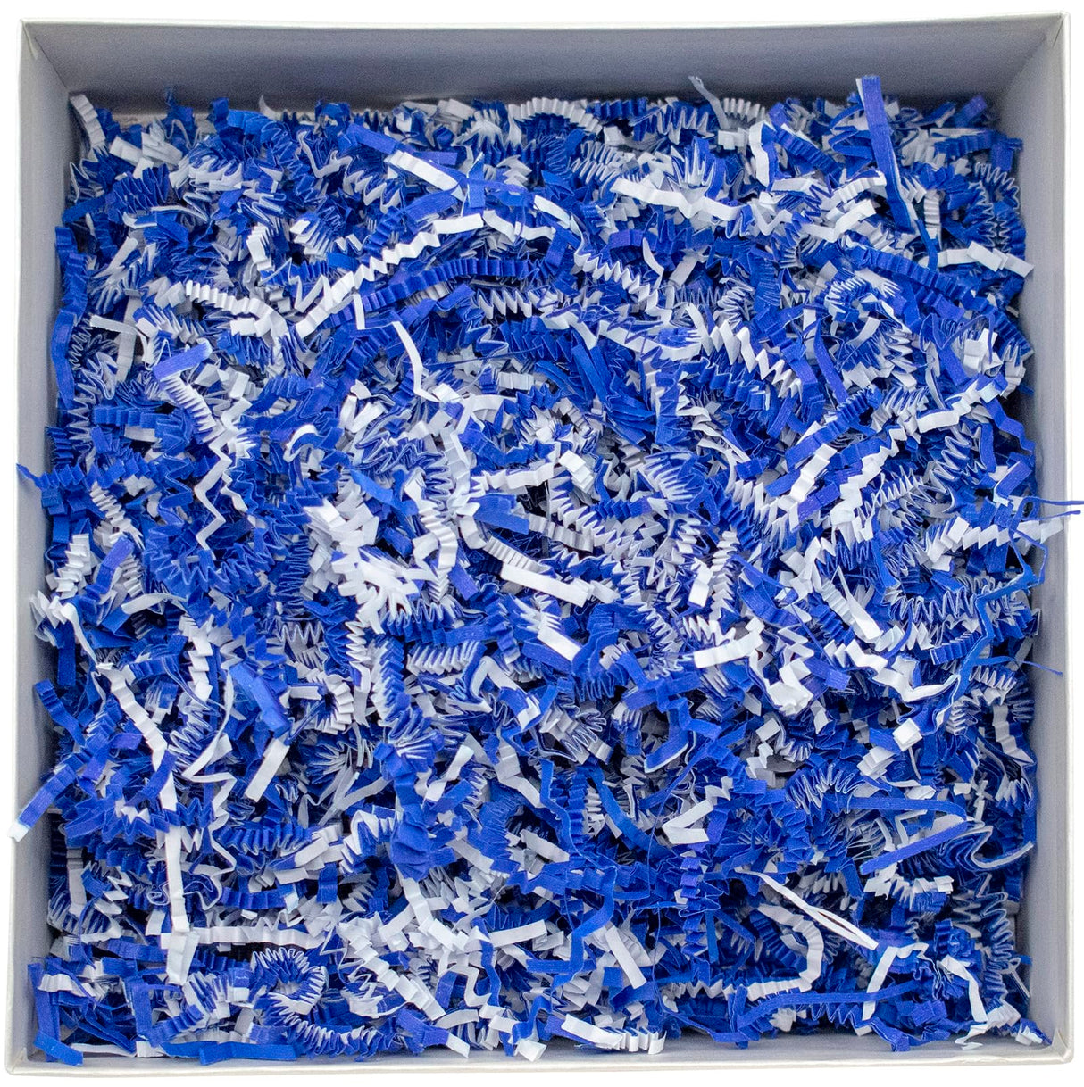 Stephanie Imports Made In USA 3-Ply Crinkle Cut Shredded Paper 2 lbs (Red & Green Christmas Mix)