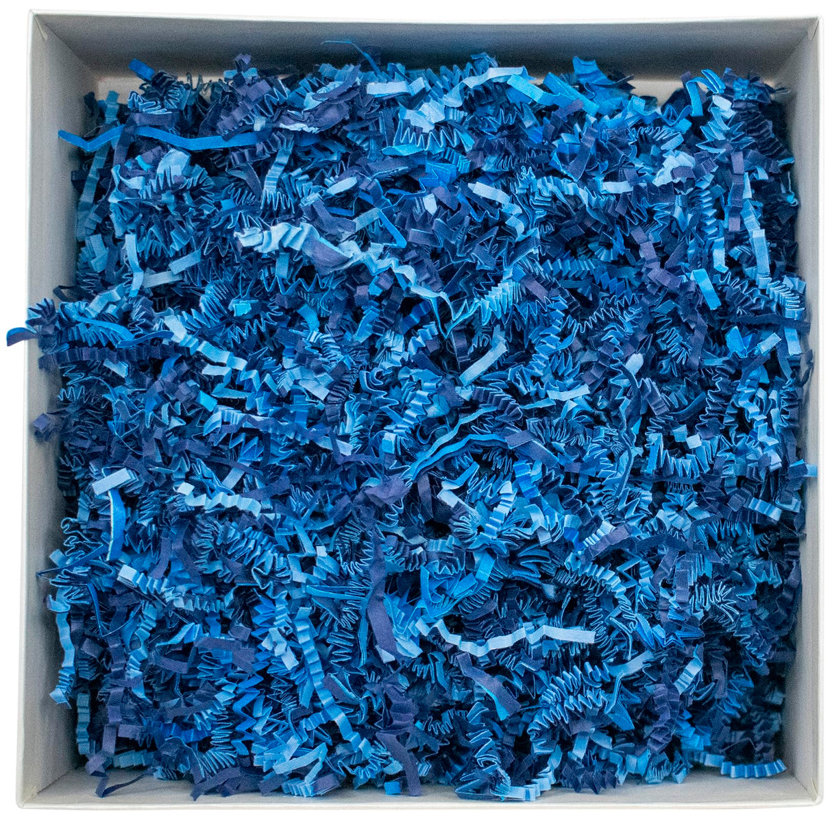 Stephanie Imports Made In USA 3-Ply Crinkle Cut Shredded Paper 2 lbs (Red & Green Christmas Mix)