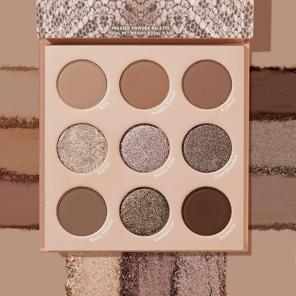 ColourPop That's Taupe Shadow Palette - Cool-Toned Shadow Palette with Metallic and Matte Finishes - High-Pigment Makeup with a Long-Wearing Formula (0.3 oz)
