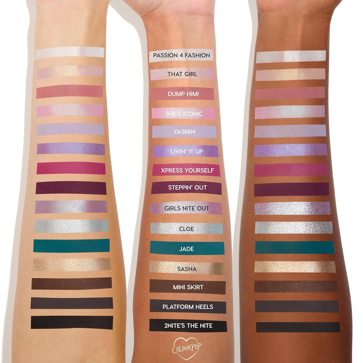 ColourPop x Bratz Girls Nite Out Eyeshadow Palette