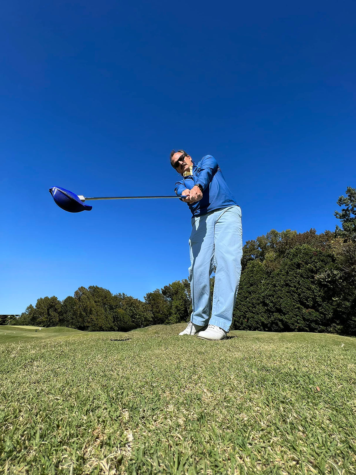 Chappie Golf Set - Club and Balls with Carrying Bag. Made in America. Fun, Convenient Golf Shotmaking Anywhere Game