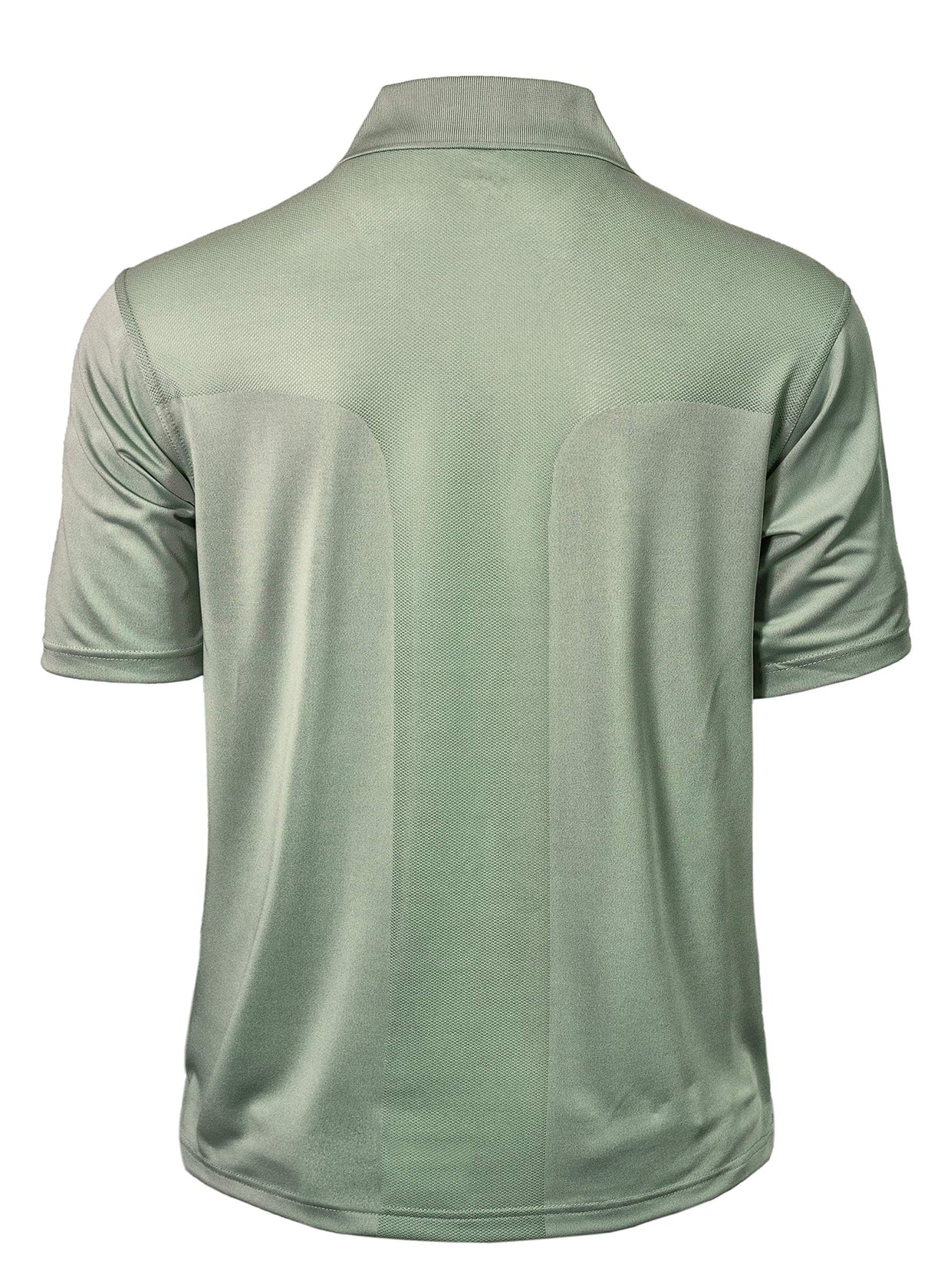 Akwa Men's Dry Wicking Golf Polo Body Mapping Mesh Design 100% Polyester Seamless Ventilation Zones