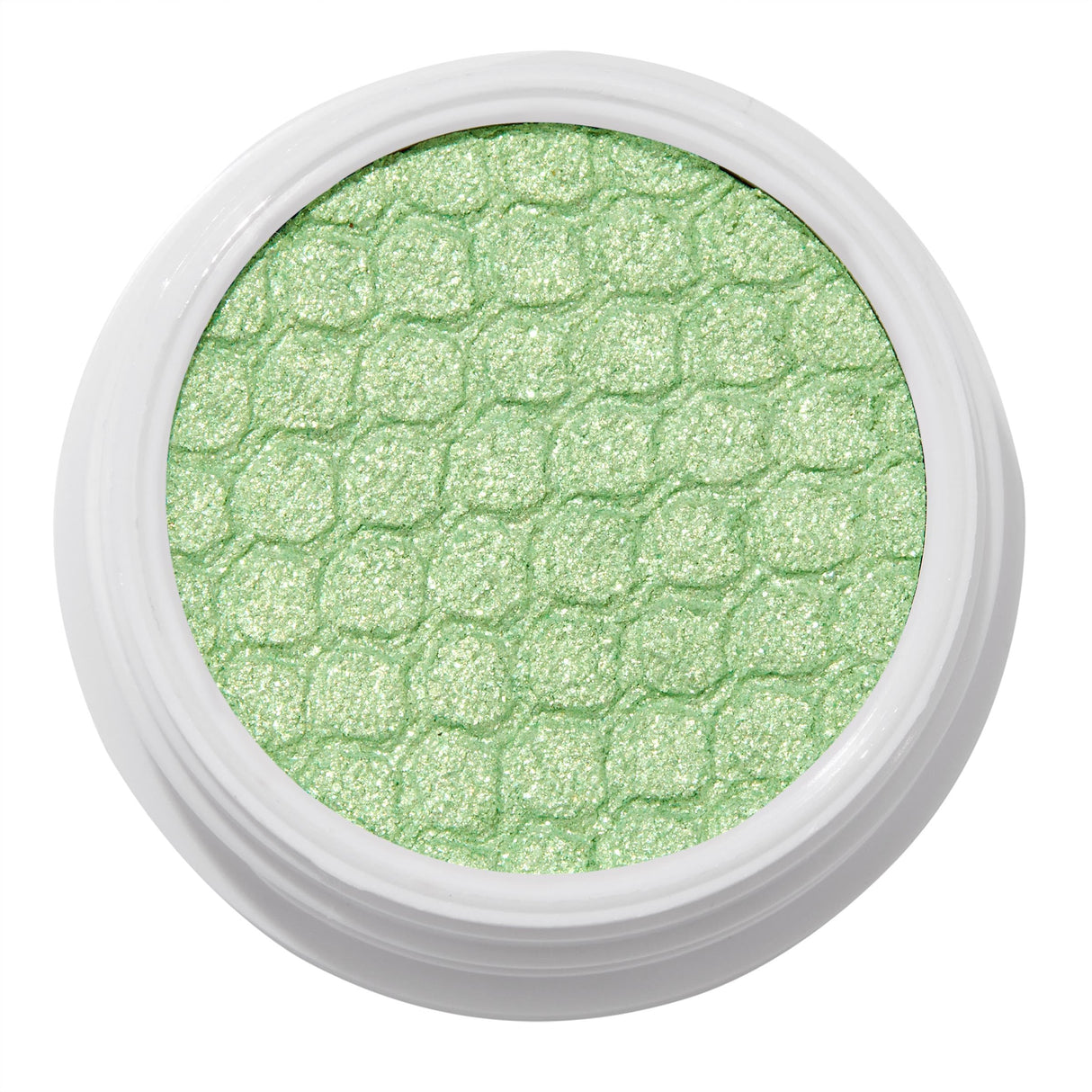 ColourPop Super Shock Shadow - High-Pigment, Crème-Powder Eye Makeup - Single Glitter Eyeshadow with Zero Fallout and Unique Bouncy Texture - Soft Seafoam Green Eyeshadow - Obvi (0.07 oz)