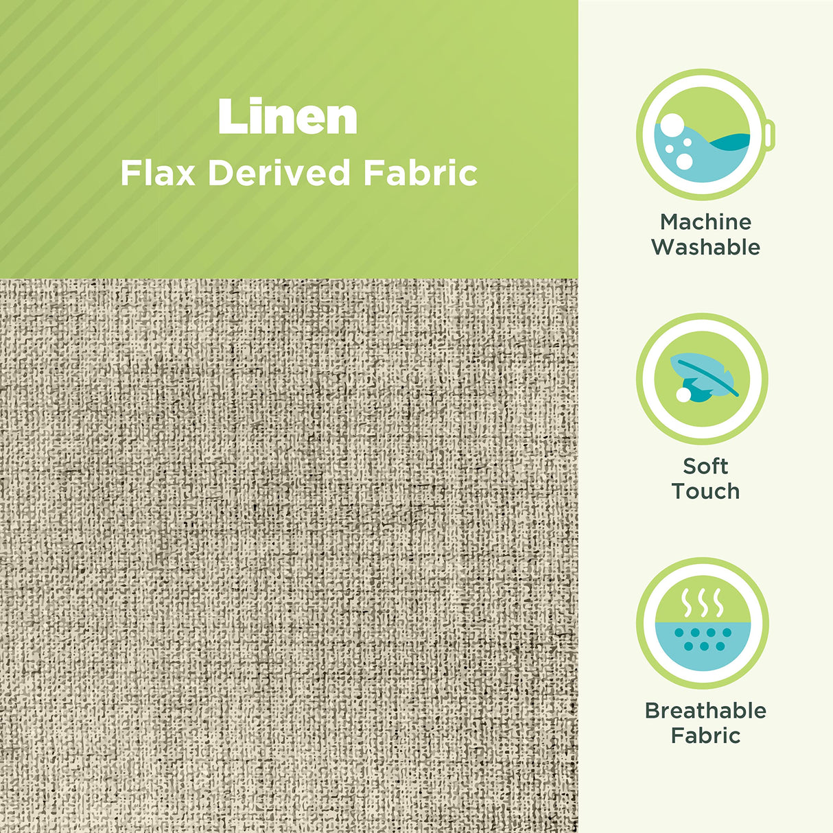 Bean Products Neck Roll Pillowcases | Cotton, 10 oz. Heavy Duty | Navy (6" x 16")