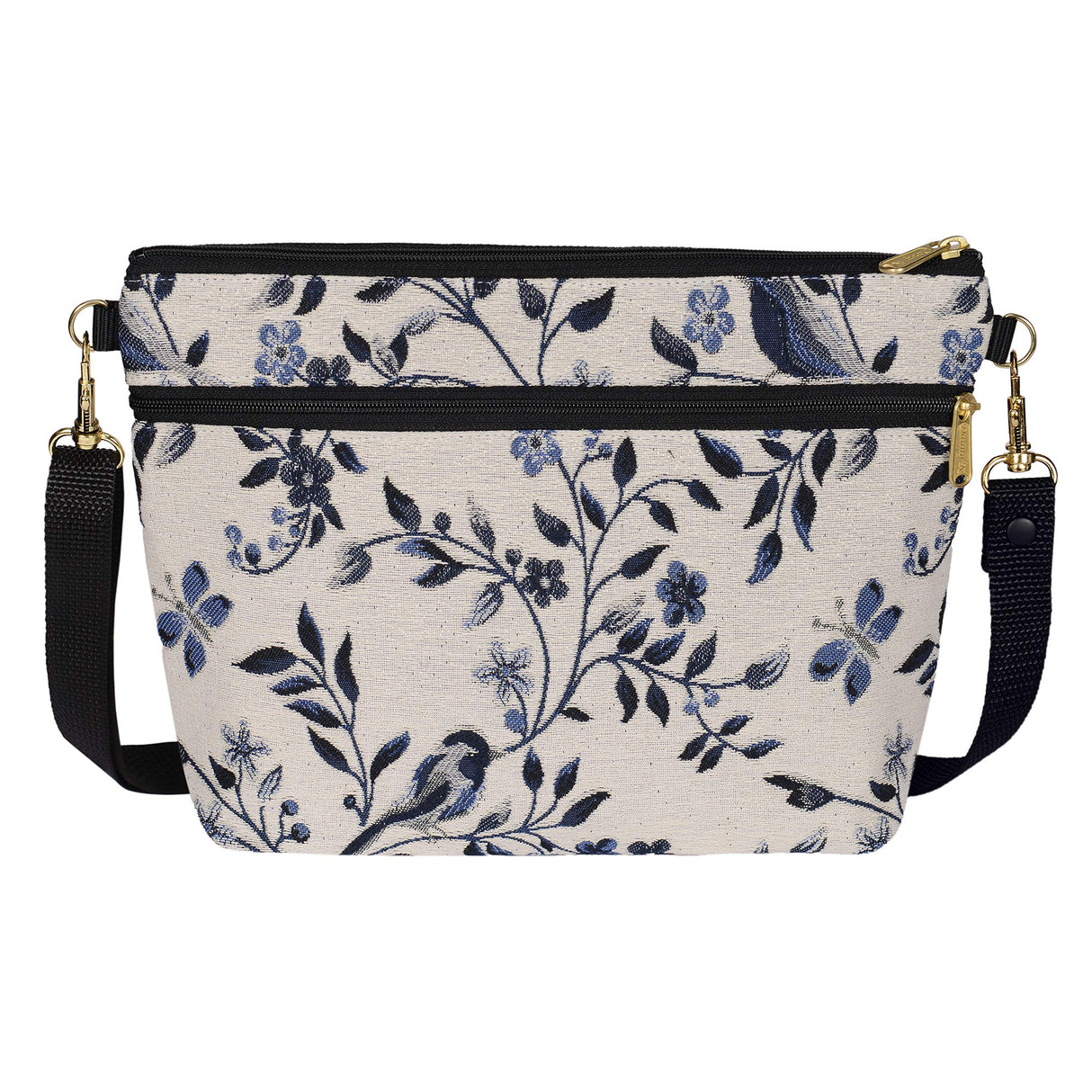 Danny K. Women's Tapestry Bag Shoulder Handbag, Large Zipper Purse Handmade in the USA