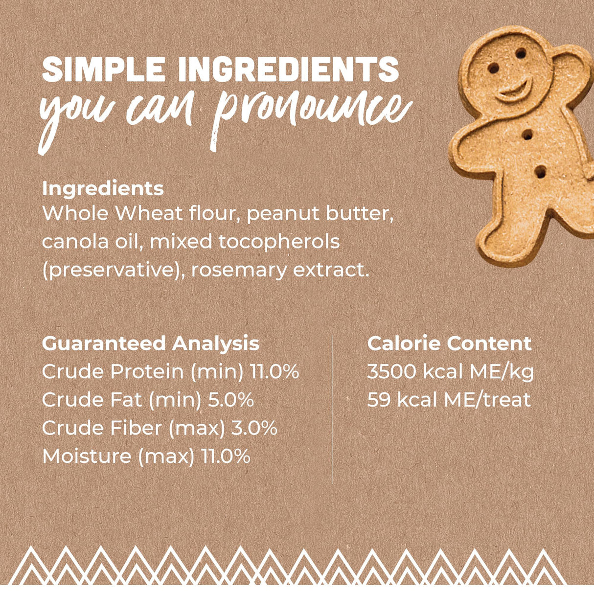 Buddy Biscuits 2 lb Bag of Crunchy Dog Treats, Made with Peanut Butter