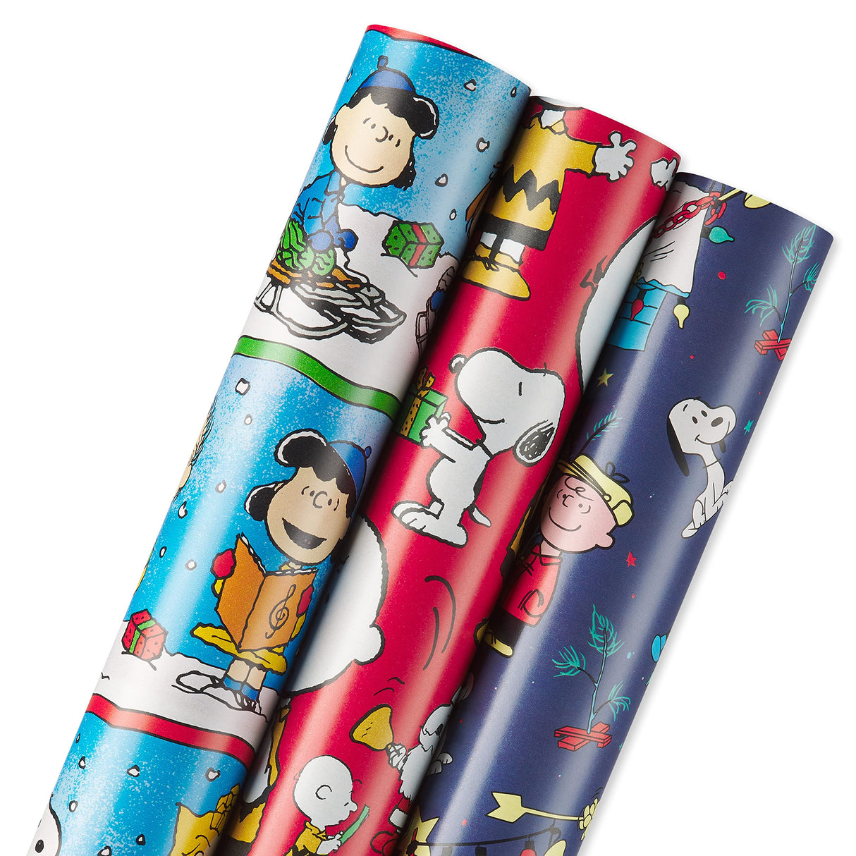 American Greetings 105 sq. ft. Christmas Wrapping Paper Bundle, Rudolph Designs (3 Rolls 30 in. x 14 ft.)